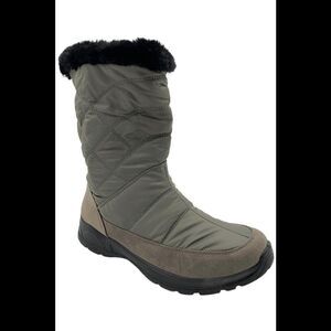 Easy Dry Women's Cuddle Boot Gray/Nylon/Lined - Extra Wide